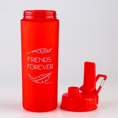 Set of drinking bowl and silicone bowl "Friends forever"-11