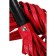 Pecado BDSM label, black handle, red whips, genuine leather
