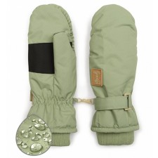 Children's mittens, size 17-18, khaki color