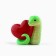 Figure 2025 “New Year's collection: a snake with a coin”, 2.7 x 3.5 cm