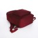 School backpack of textiles on lightning, Fulldorn, 3 pockets, burgundy color