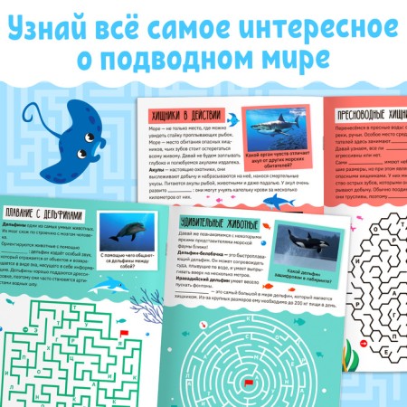 The book "Labyrinths and Facts. Amazing underwater world ", 24 p. 3-3