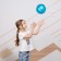 Children's ball zabiaka "Monster", d = 22 cm, 60 g, blue color