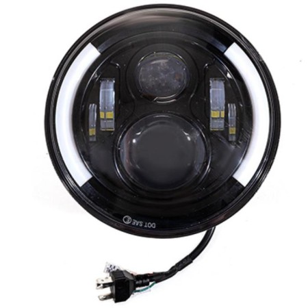 Farah LED SkyWay Off Road, Round, 12 V/24 V, 40 W, 6000 K, 6 diodes, 178x84.4 mm