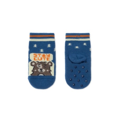 Anti-slip children's cotton Conte kids sof-tiki, size 10, Blue color-4