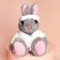 Soft toy Bunny in a robe