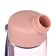 Water bottle, 550 ml, 22.5 x 6.7 cm, sieve, brown