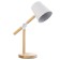 Table lamp "Relis" E14 40W white 15x15x44 cm Risalux