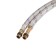 Flexible eyeliner for the Zein mixer, nut 1/2 ", fitting M10, 50 cm, set 2 pcs