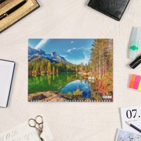 Quarterly calendar, Trio "Nature - 2" 2025, 73 x 29 cm-1