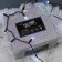 Garland "Curtain" 2 × 1.5 m, IP65, UMS, dark thread, 360 LED, white glow, 220 V