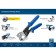 Sector scissors Zubrov NS-35 23350-32, Professional