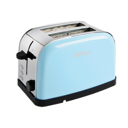 Toster KitFort KT-2014-4, 850 W, 7 fry modes, 2 toasts, blue-1