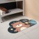 Cute Bear diatomyta shares, moisture, 49 × 78 cm, dark gray