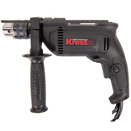 Shock drill Kress KU310, 220 V, 650 W, 3000 rpm, 45000 beats/min, 0-13 mm, handle, box