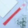Bow - butterfly no1.8, red