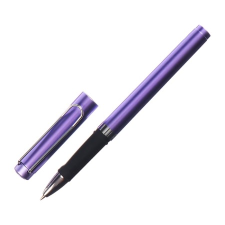 Set gift Escalada Diary A5 120 sheets, soft cover of artificial leather, foil embossing, pancake embossing, block 70 g/m2, lilac + pen + pen.-16