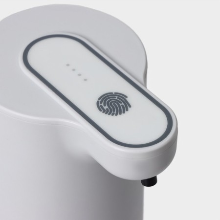 Savanna sensor dispenser for liquid soap, 350 ml, plastic, white color-6