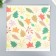 Scrapbooking paper bilateral "leaves" density 180 g 30.5x32 cm