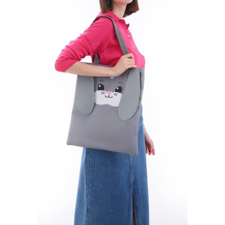 Bag Schoper "Bunny", 34.5 x 0.5 x 39 cm gray-7