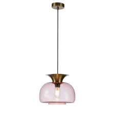 Светильник подвесной Indigo, 11004/1P Pink. 1х60Вт, E27, 270х270х242/1746 мм, цвет розовый