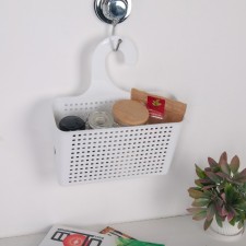 The storage basket suspended with the loop 