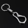 Cartage keychain, carbine, metal, chrome