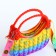 Bag's bag with lightning, colorful color
