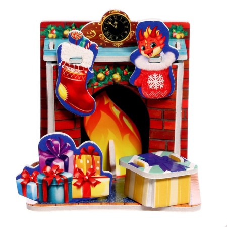 Constructor of the figure "fireplace", 3D-1