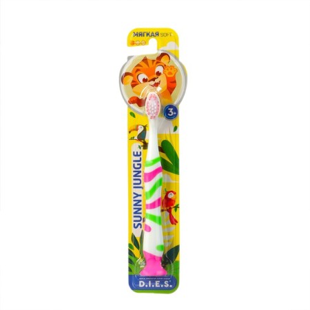 Toothbrush for children D.I.E.S. 3+, 1 pc