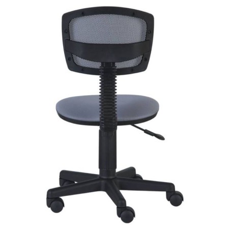 Armchair bureaucrat, gray, back mesh, CH-299/G/15-48-3