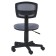 Armchair bureaucrat, gray, back mesh, CH-299/G/15-48