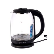 Electric kettle Happy Panda HP-2709SPBK, glass, 1.8 l, 1800 watts, black