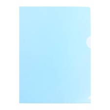 Folder-angle, A5, 180 μm, Calligrata, transparent, blue
