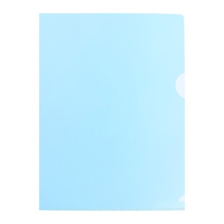 Folder-angle, A5, 180 μm, Calligrata, transparent, blue