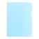 Folder-angle, A5, 180 μm, Calligrata, transparent, blue