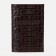 Passport cover, brown color
