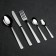 Set of table "appetite", thickness 2 mm, decorative box, 30 objects, silver color