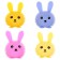 Antistress Magic "Bunny", with paste, MIX color, in showbox