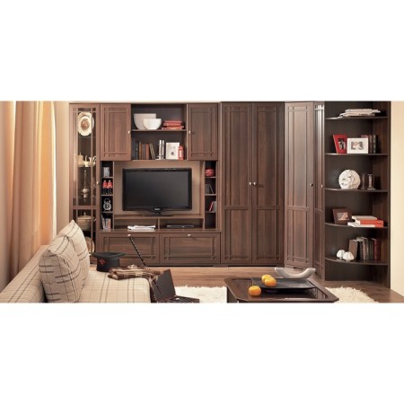 Sherlock 17, 878 × 300 × 153 mm stand, chocolate nut color-3