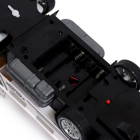 Avtobos radio -controlled truck, with a machine, works from the MIX battery-6
