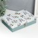 Casket tree "Panda-Indian" leatherette and velvet 5.5x24x17 cm