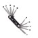 Multitul 11V1: screwdrivers, keys, ruler, black
