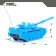 Radio -controlled “Attack” tank, works on batteries, mix