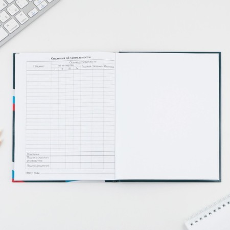 School 1-4 Diary "September 1: Russia", solid cover 7BC, glossy lamination, 48 sheets-7