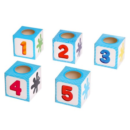 Porter-cap "Colored bombs", according to the methodology of Montessori-5
