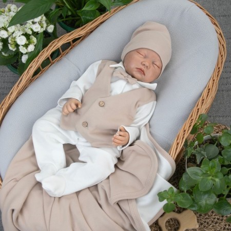 Kinderlitto “Young gentleman” discharge kit, 4 items, height 50-56 cm, cappuccino color-2
