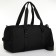 Sports bag with lightning, 2 pockets, long belt, black color