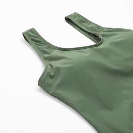 Swimsuit Squat Basic Minaku, green color, size 48-5