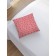 Decorative pillowcase "A lot of hearts", on a zipper, size 45x45 cm